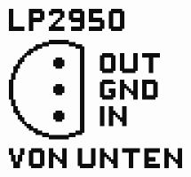 Low-Drop-Spannungsregler LP2950 5V